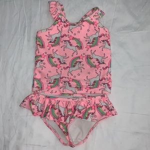 Pink unicorn swimsuit 4/5